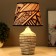 Gette table lamp E14 15W white-black 34x20x20cm Risalux