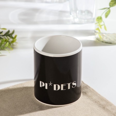 Homeleon mug ceramic shares “How beautiful you are!”, 350 ml, pink color-4