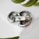 Brooch "Hedgehogs" mini, color of black silver
