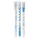 Gel handle with erased ink Calligrata, 0.38mm, blue rod, Bear case, mix