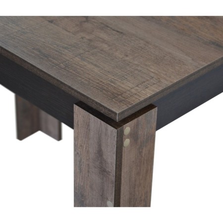 Table "Promo", 950 x 600 x 750, oak samdal/wenge dark-1
