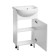 Furniture set: Vega 45 Tumba + Sink "Compler-450", 47 x 37.5 x 85 cm
