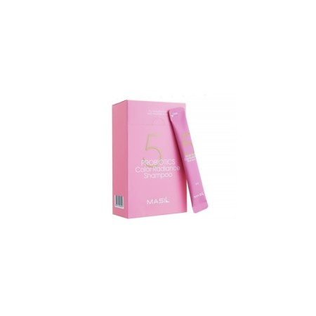 Shampoo for dyed hair 5 PROBIOTICS Color Radiance Shampoo with color protection, 20x8 ml