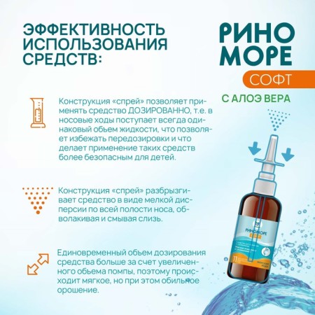 Nasal rhinomore spray Soft, with scarlet faith, 100 ml-5