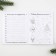 New Year. Set a letter from Santa Claus, a notebook coloring, a letter "Dino"