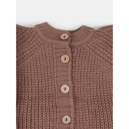Knit Knitted Knitwear Combines, height 68 cm, brown color-6