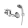 Decoroom DR72043 bath mixer, two -wound, pour 272 mm, watering can, chrome