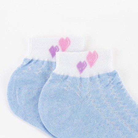 Women's socks collorista, blue color, size 36-37 (23 cm)-1
