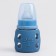 A bottle in a silicone case, glass, classic throat, +0 months, 60ml., Mix color for a boy