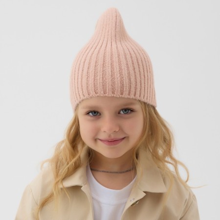 Children's hat minku rr 50-52, color powder