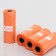 Packets for cleaning dogs are plain (4 rolls of 15 packages 29x21 cm), orange