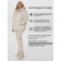 Women's jacket, size 54, milk color