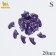 Faling claws "Antizaraps" (20 pcs), size S, purple with sparkles