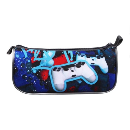 Penal soft 1 department, 105 x 220 x 65, K-7, premium "Game time" Blue/Gray-1