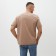 Men's T -shirt Minaku: Basic Line Man Beige color, size 46