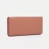 Women's wallet on magnet, pink color