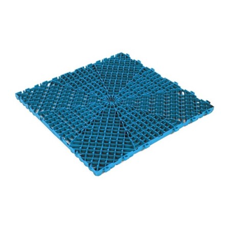 Modular coating, 40 × 40 × 1.8 cm, plastic, blue, set 6 pcs.-3