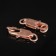 Carabin Castle SM-562-8, (set of 5 pcs.) 13 mm, copper color