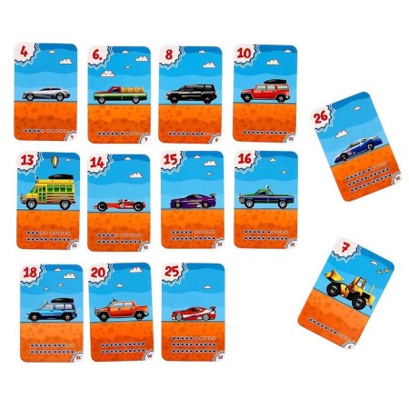Table game "Traffic"-3