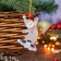 New Year's Suspension "We play merrily", gold thread, mix