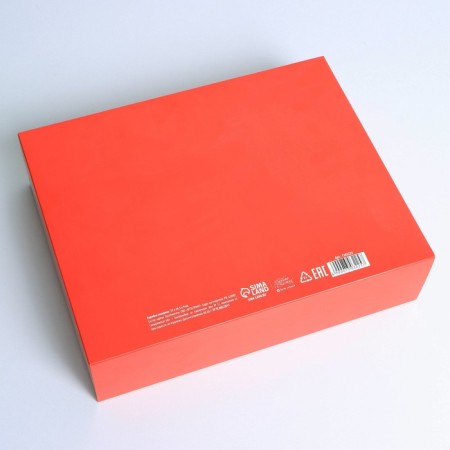 Gift folding box, packaging, “red”, 31 x 24.5 x 8 cm-4