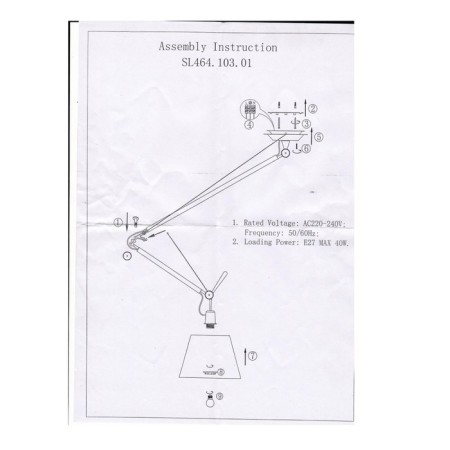 Ceiling lamp ST LUCE. SL464.103.01. Reduzion. 1x40 watts, E27, 36x36x120 cm, chromium color-3