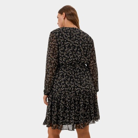 Платье женское MIST plus-size, р.56, черный-1