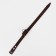 Triple leather collar, with a pen, 57 x 2.5 cm, Osh 35-45 cm, brown
