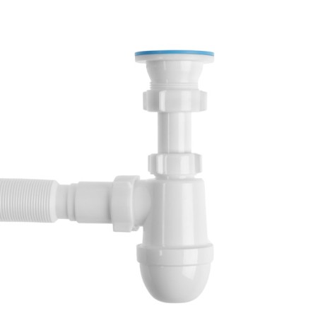 Siphon for sipi "Ani Plast" Varangian VC0115, 1 1/2 "x 40 mm, with corrugation 40 x 40/50 mm-2