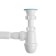 Siphon for sipi "Ani Plast" Varangian VC0115, 1 1/2 "x 40 mm, with corrugation 40 x 40/50 mm