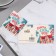 Mini-postcard "Happiness in the new year!" glitter, house, 6.5x6.5 cm