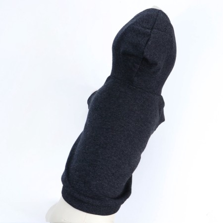 Single-fat sweatshirt for dogs (footer), size S (DS 23, Osh 32-34, OG 40-44), gray-6