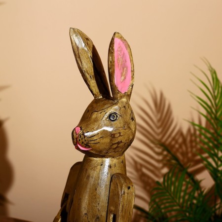 Souvenir "Hare" hanging paws, tree 60 cm-4