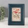 Photo frame MDF 10x15 cm "Beads with dots" blue 2.2x17.2x22.2 cm