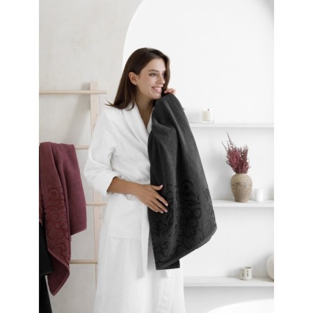 A set of terry towels Blueberry Pie, size 50x80 cm-2 pcs, 70x130 cm-2 pcs, multicolor-21