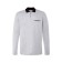 Polo with long sleeve President, size m, color gray
