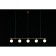 Sylwia G9 suspension chandelier 25W