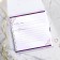 Book of wishes for the wedding "purple wedding", on the spring.