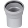 Discharging sewer SKB-0009-011030, D = 110 mm, 30 °, silent
