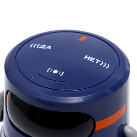 Interactive robot "Super Bot", Russian voiceing, light effects, blue color-3