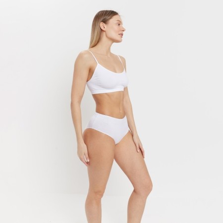 Panties female slips, white color, size 44 (m)-9
