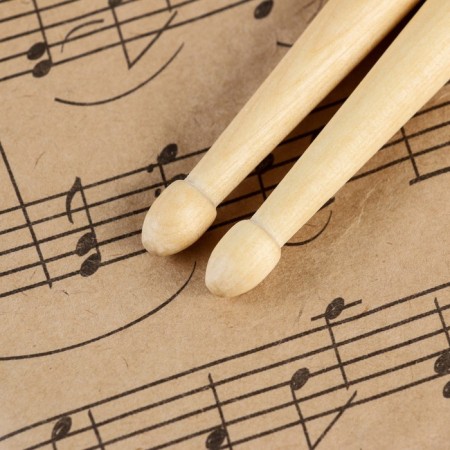 Drum sticks Music Life, 7a, maple, red-2