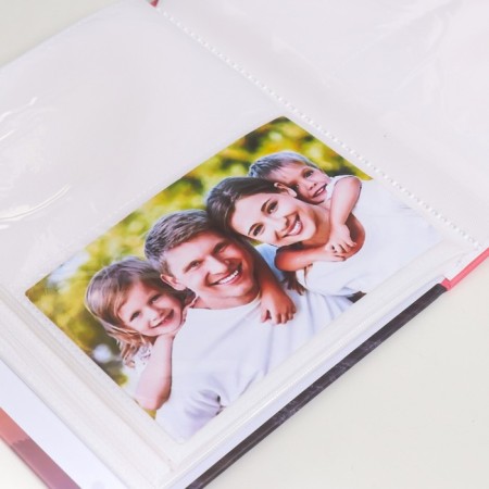 Photo album for 200 photos 10x15 cm, plastic. sheets "Elegant Landscape" Happiness-3