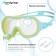 Mask for swimming children's Onlytop, beryushi, blue/yellow color