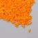 Glass "Astra" 5 mm, 20 g, orange