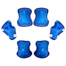 Защита роликовая ONLYTOP OT-2020, р. M, цвет синий