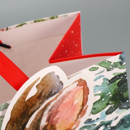 Gift Package "Bunny", 30 x 30 x 15 cm, new year-6