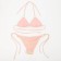 Separate Minaku swimsuit with sequins pink color, size 46