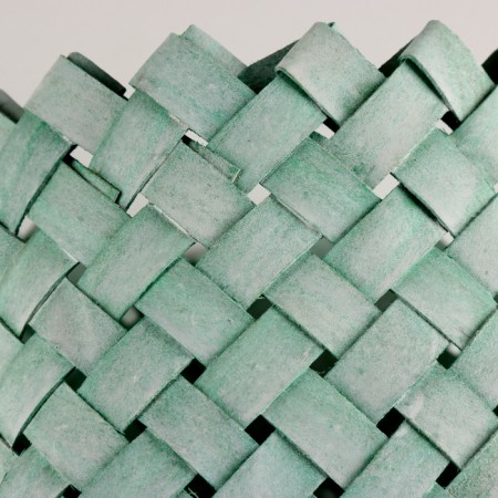 Kashpo wicker, d14khn11.5cm, green-2