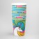A single -boiled paper glass "Rainbow Unicorn", 250 ml
